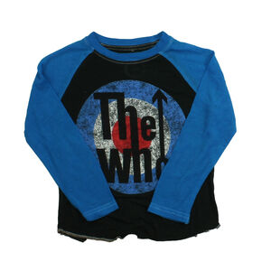 The Who Boys Black | Blue Long Sleeve T-Shirt size: 18 Months